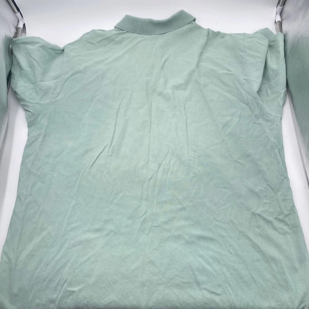 Polo Ralph Lauren Classic Fit Pique Polo Shirt Mens 2XLT Mint Green Cotton Pony